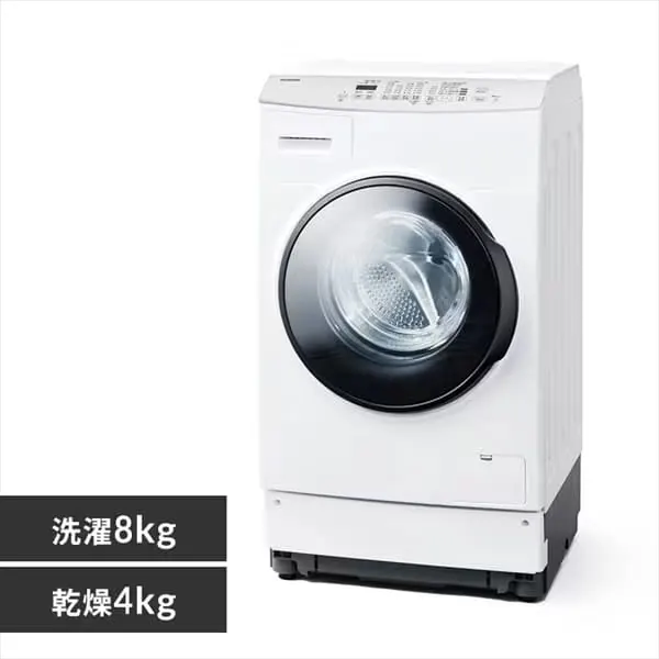 アイリスオーヤマ｜ドラム式洗濯乾燥機｜FLK842-W