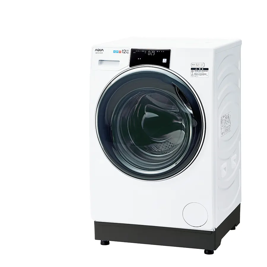 AQUA｜ドラム式洗濯乾燥機　まっ直ぐドラム｜AQW-DX12N